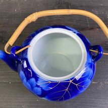 e2291 深川製 急須 陶器 茶器 ティーポット 茶道具 和食器 食器 インテリア_画像2