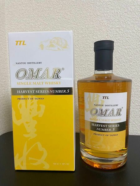 【OMAR】台湾 シングルモルトウィスキー　オマー No.5 限定品　700ml 