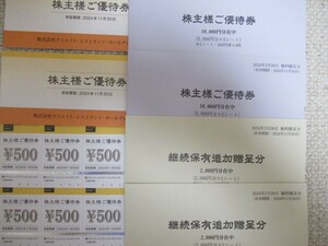 [ клик post бесплатная доставка ] новейший klieito ресторан tsu акционер гостеприимство 24,000 иен минут (500 иен ×48 листов ) иметь временные ограничения действия 2024 год 11 месяц 30 день 