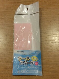 《新品》子供用 ネッククーラー 5×85㎝ ピンク 冷感 クールネック c30/200