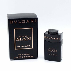 [ free shipping ] unused BVLGARY man in black EDP 5ml Mini perfume * BVLGARY man in black * BVLGARY Homme * BVLGARY man black *