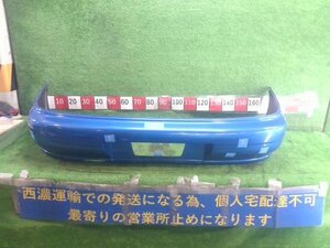 スバル インプレッサ WRX-RA STIVER4 GC8 純正 リア バンパー 57720-FA040 再塗装品 左右取付切れ有り 凹み有り ★大型・個人宅配送不可★