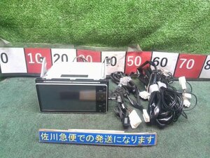 トヨタ純正 08545-00S30 カーナビゲーション カーナビ 動作確認済み ブラケット付 配線付 使用による傷有り 現状販売 中古