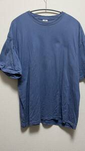 ループウィラー LW326リラックスフィットTシャツ XL ブルー
