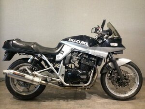 【実動】$ＧＳＸ４００Ｓカタナ　ヨシムラ製サイクロンマフラー GK77A ローン可 スズキ SUZUKI 車体 400cc 動画有 神奈川発 現車確認可