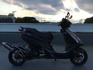 【実動】アドレスＶ１２５Ｓ☆ロンホイフルカスタム☆ EBJ-CF4MA ローン可 スズキ SUZUKI 車体 125cc 動画有 神奈川発 現車確認可