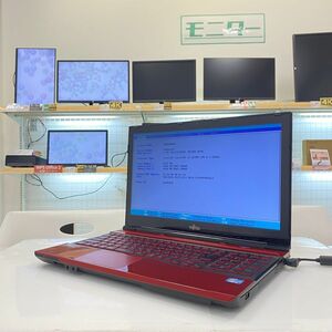 PC堂 【ジャンク】 FUJITSU LIFEBOOK AH56/K FMVA56KRY Core i5-3230M メモリ8GB 15.6インチ MW00435【訳アリ】