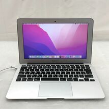 1円 【ジャンク】 Apple MacBook Air（11-inch,Early,2015） A1465 Core i5-5250U メモリ4GB NVMe 128GB 11.6インチ T013136【訳アリ】_画像1