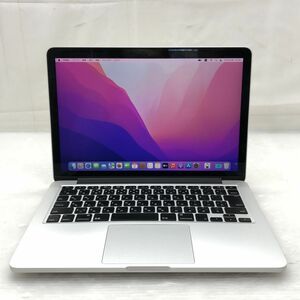 1円 【ジャンク】 Apple Macbook Pro（Retina,13-inch,Early 2015） A1502 Core i5-5257U メモリ8GB SSD 128GB T013142【訳アリ】