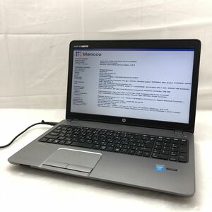 1円 【ジャンク】 HP ProBook 450 G1 HSTNN-W95C Core i5-4200M メモリ8GB SSD 250GB 15.6インチ T008858【訳アリ】