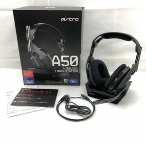 1円 【ジャンク】ASTRO ワイヤレスヘッドホン A50WL-002 T013233【訳アリ】