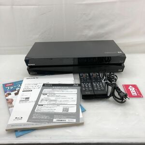 1円 【ジャンク】SONY ブルーレイレコーダー 2台セット BDZ-E510 T012496【訳アリ】