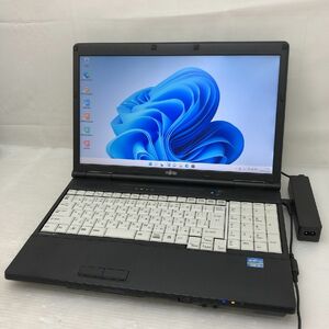 1週間保証 Windows11 office FUJITSU LIFEBOOK A561/C FMVNA4PE Core i3-2310M 4GB 新品SSD256GB 15.6インチ T004994