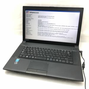 1 jpy [ Junk ] TOSHIBA dynabook Satellite B554/M PB554MEA127AA71 Core i5-4210M memory 4GB HDD 320GB 15.6 -inch T009789[ translation have ]