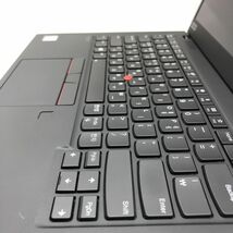 1円 Core i7-10510U メモリ16GB M.2 SSD 512GB Lenovo ThinkPad X1 Carbon 20R2S0RN00 14インチ Windows11 Pro T010217_画像6