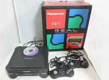 ③程度良PanasonicパナソニックREALリアル3DO/FZ-1/元箱コントローラー2点/ソフト ペブルビーチの波濤 付き/動作確認OK_画像1