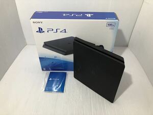 SONY PS4 本体 CUH-2000A ブラック 薄型 箱付き【HDD500GB】FW11.50 動作良好 プレイステーション4 PlayStation4 黒 ソニー