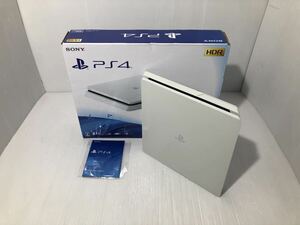 SONY PS4 本体 CUH-2200A ホワイト 薄型 箱付き【HDD500GB】FW11.00 動作良好 プレイステーション4 PlayStation4 白 ソニー