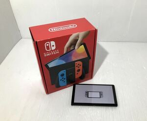  nintendo Nintendo Switch body HEG-001 have machine EL model 2021 year new model box attaching operation excellent Nintendo switch 64GB