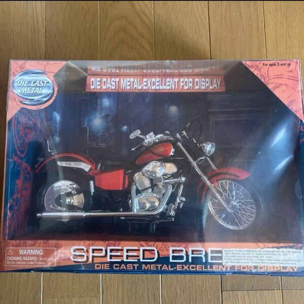 ミニカー バイク 1/9 スピードブレイカー レッド SPEED BREAKER