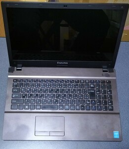 [中古][ジャンク] iiyama W550SU ノートパソコン 15インチ　windows10Home