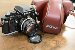 (1-3885)Nikon Nikon F3HP Ai-s 50mm F1.4 black manual focus standard lens single‐lens reflex camera [ green peace .]