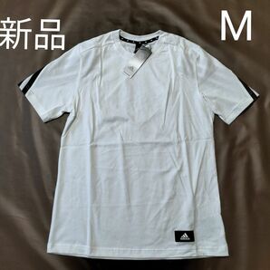 新品　アディダス メンズ スポーツウェア M FI 3S　半袖 Tシャツ М