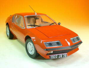 少難あり　NOREV 1/18 ALPINE RENAULT A310 V6 2700VA　アルピーヌ ルノー ノレブ　ゆうパック80サイズ送料着払い