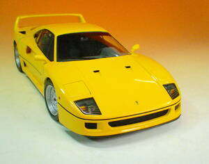  there is defect KYOSHO 1/18 FERRARI F40 Ferrari Kyosho Yupack postage payment on delivery 