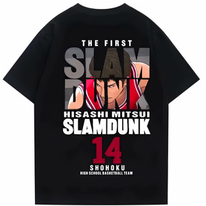 [ postage service ] Slam Dunk THE FIRST T-shirt three .. black L