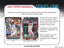 MLB 2024 TOPPS SERIES 1 BASEBALL JUMBO 1パック(40枚入り)_画像2