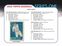 MLB 2024 TOPPS SERIES 1 BASEBALL JUMBO 1パック(40枚入り)_画像5