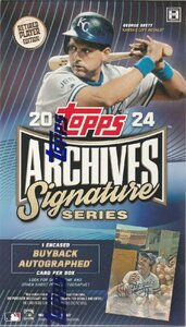 MLB 2024 TOPPS ARCHIVES SIGNATURE SERIES －RETIRED PLAYER EDITION－ 1BOX