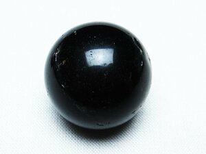 誠安◆超レア超美品AAA級天然モリオン 純天然 黒水晶 原石 25mm [T220-8426]