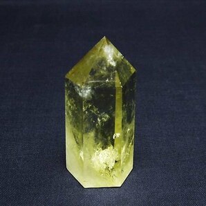 誠安◆天然石最高級品シトリン水晶六角柱[T61-13541]の画像1
