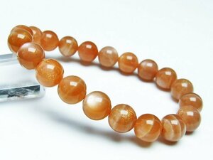 . cheap * natural stone top class goods orange moonstone bracele 10mm [T347-4682]
