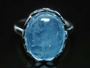 . cheap * ultimate goods natural AAA aquamarine ring (14 number )[T367-6462]