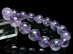 . cheap * super-rare top class natural amethyst bracele 12mm [T403-17551]