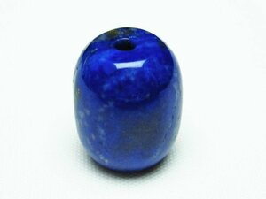 誠安◆天然石最高級品ラピスラズリ 円柱形 ビーズ[T74-3083]
