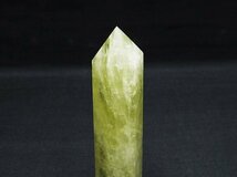 誠安◆天然石最高級品シトリン水晶六角柱[T61-13784]_画像3