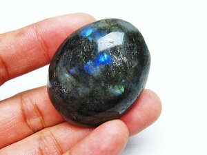 誠安◆天然石最高級品ラブラドライト原石[T703-3779]