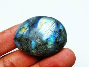 誠安◆天然石最高級品ラブラドライト原石[T703-4200]