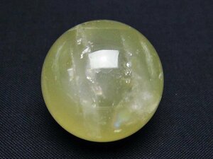 . cheap * super-rare top class super-beauty goods natural citrine crystal circle sphere 30mm [T318-5438]