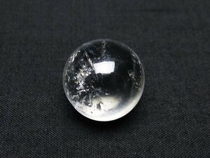 誠安◆極品天然AAAヒマラヤ水晶丸玉 18mm [T91-8329]