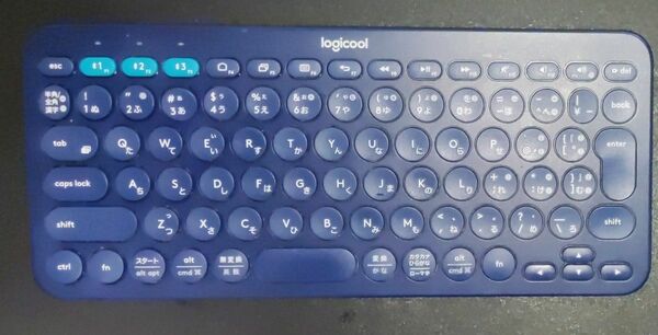 ロジクール Logicoolマルチデバイス Bluetoothキーボード 日本語配列 ブルー K380BL