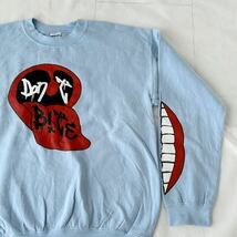 珍プリント 00s Dance Saves Lives スウェット ロンT 唇 ベロ 口 珍品 ビンテージ （ 00年代 ダンス アート 90s パロディ 80s T シャツ SK8_画像5