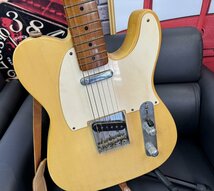 〓 希少品【Fender フェンダー Telecaster テレキャスター ギター ヴィンテージ 40506 USA製 楽器 イエロー 】HO9695_画像4