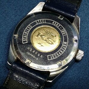 ＄【 KS KING SEIKO キングセイコー 4502-7001 HI-BEAT KSメダリオン 手巻き 1970年製 社外革ベルト付き メンズ 時計 】KH11927の画像3