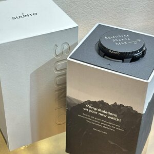 Ω未使用！【SUUNTO RACE スントレース 腕時計 スマートウォッチ OW224 ALL BLACK ブラック 箱付き 大人気】NA01665