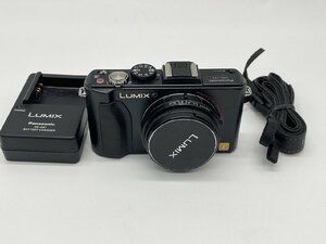 ∞.通電確認済【パナソニック Panasonic ルミックス LUMIX デジタルカメラ DMC-LX5 ブラック コンデジ 充電器付き】OK17324